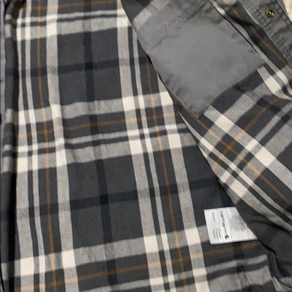 Carhartt Flannel Lined Logo Shacket - Picture 5 of 6